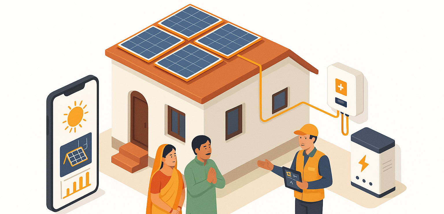 Happy client illustration